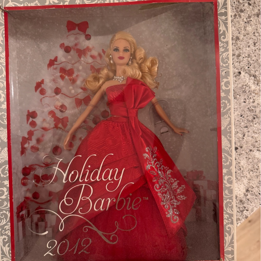 Barbie Holiday Doll in Red Gown